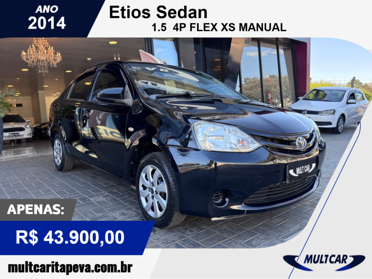 Etios Sedan 1.5 16V 4P FLEX XS