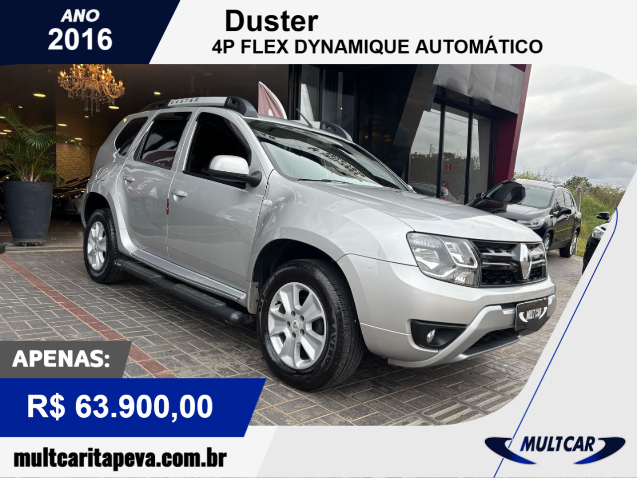Duster 2.0 16V 4P FLEX DYNAMIQUE AUTOMÁTICO