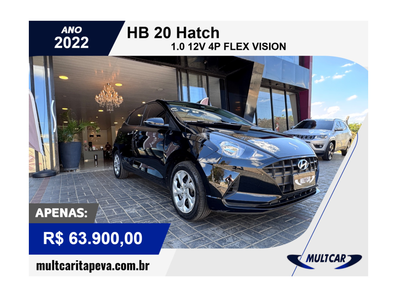 HB 20 Hatch 1.0 12V 4P FLEX VISION